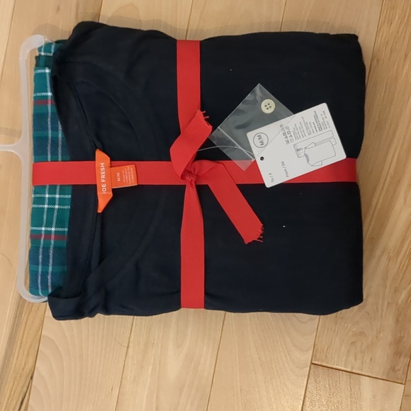 Joe Fresh, blue and green, pajama set, size medium - Picture 1 of 1